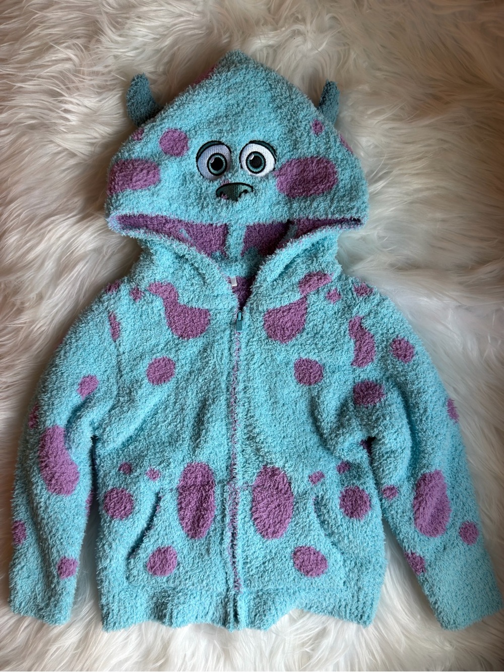 Posh Peanut Sulley Cuddle Hooded Sweater 3/4 EUC
